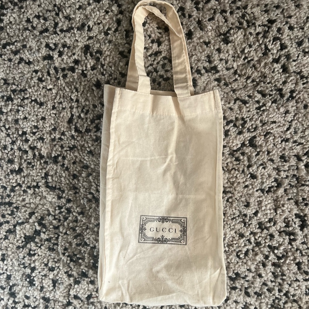Gucci canvas tote wine bag - Picture 3 of 3